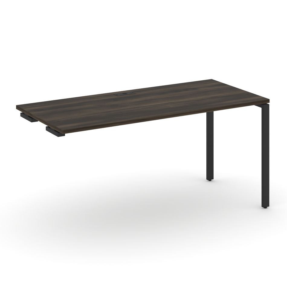 Стол приставка к опорным тумбам/шкафам CONCEPT CN.OSPR-004 Дуб Мали Черный