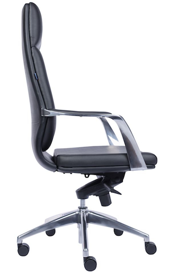 Кресло для руководителя Everprof Paris Экокожа Черный