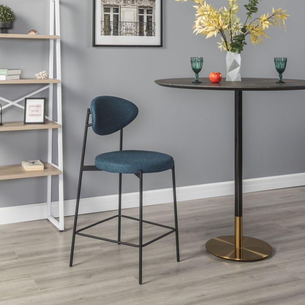 Стул полубарный Gawaii Blue