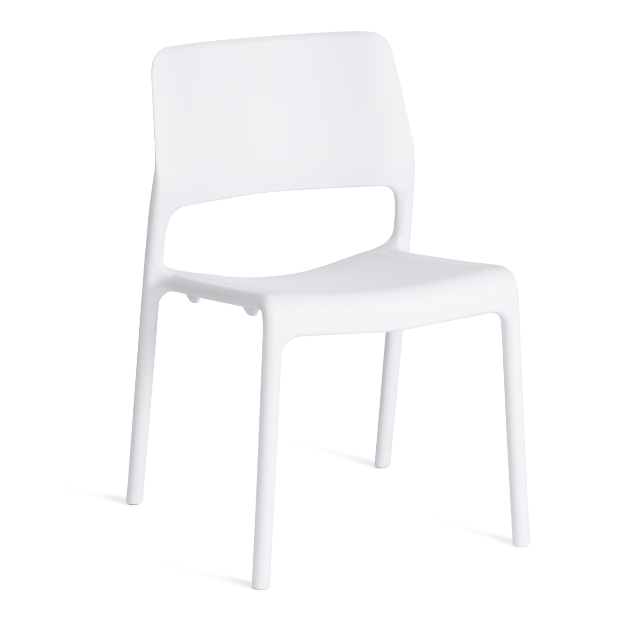 Стул FURDI (mod. 53) пластик, 48 х 55.5 х 77.5 см, White (Белый)