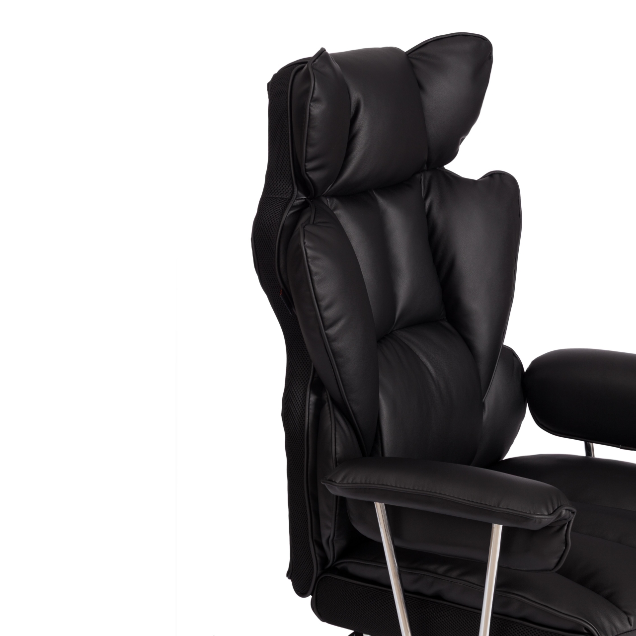 Кресло Comfy CR кож/зам, черный