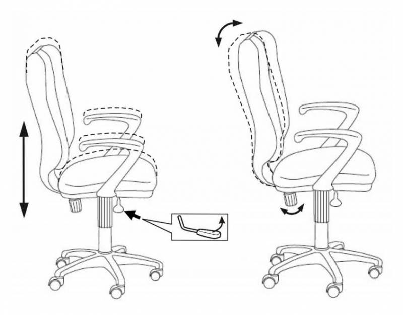 Кресло офисное Бюрократ CH-540AXSN/26-25