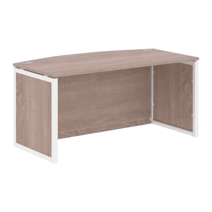 Стол руководителя XTEN-QP XQPET 169H Дуб Сонома Белый