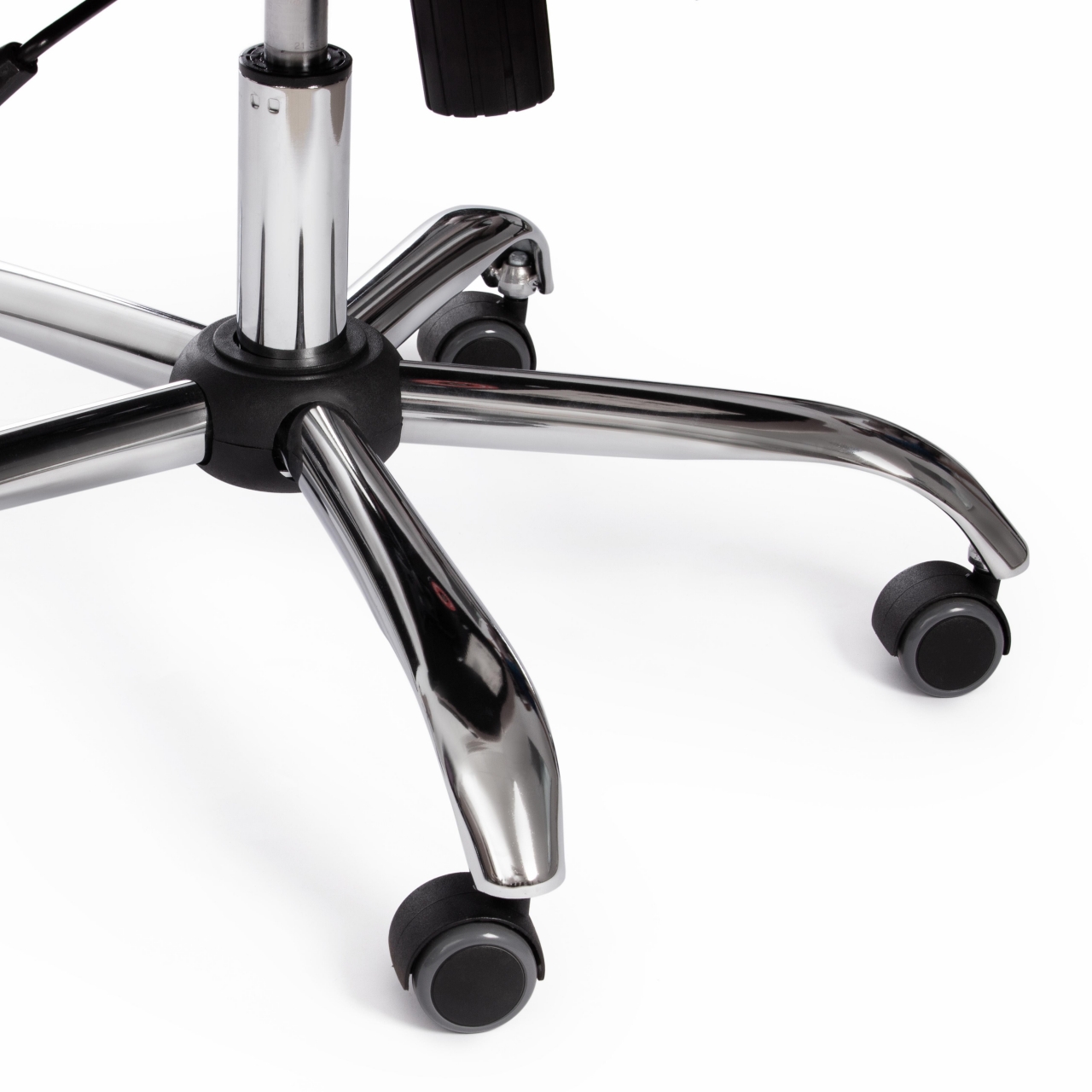 Кресло BERGAMO хром (22) ткань, темно-серый, F68