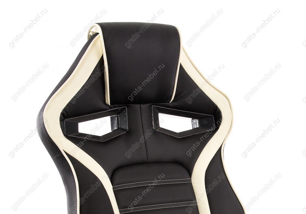 Компьютерное кресло Monza черное / бежевое