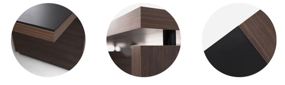 Стол письменный MURANO 108 101 KR/BL DX Кальяри/Черный (копия 1880178)