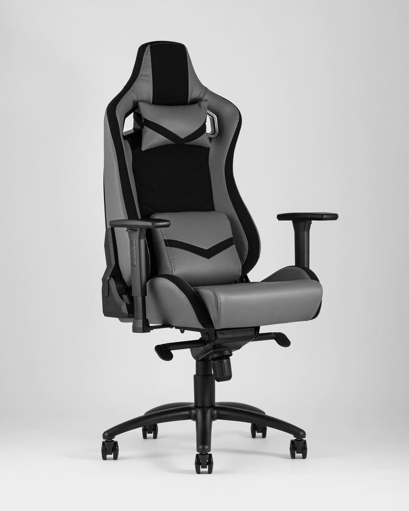 Геймерское кресло TopChairs Racer Premium Серый