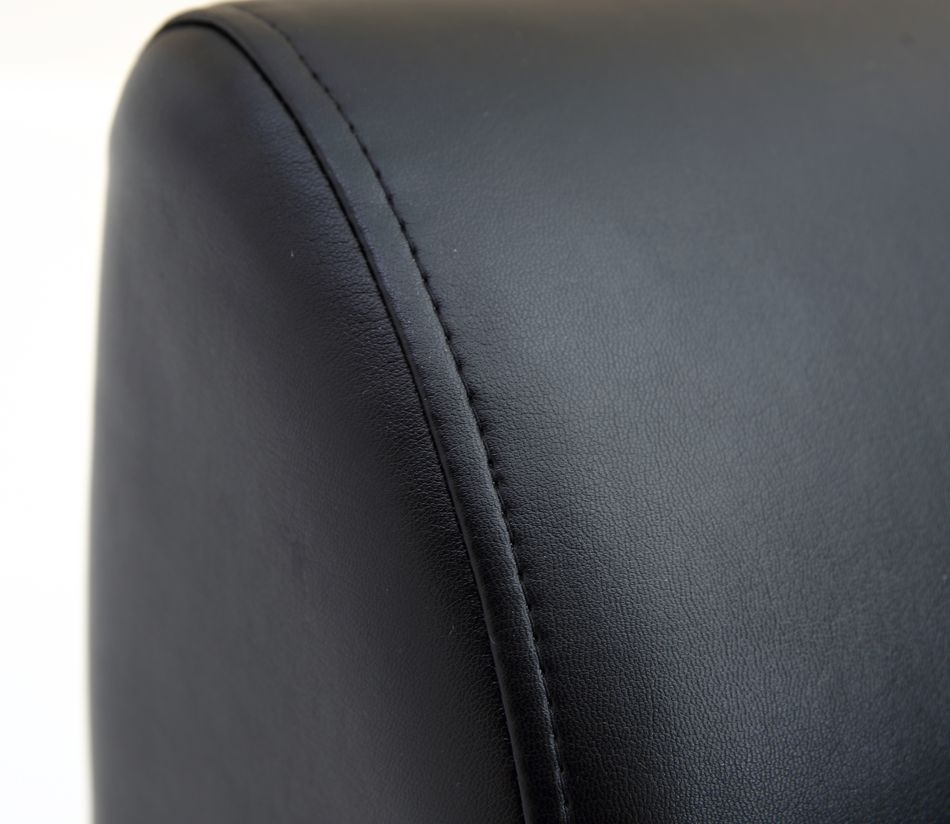 Диван трехместный Наполи Премиум Д3 Санторини 401 (черный) Категория 1