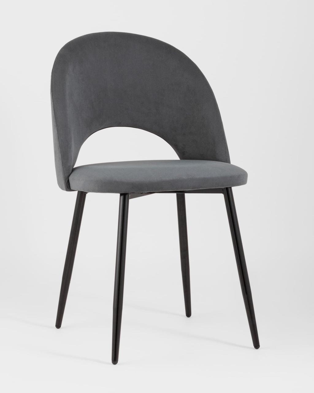 Стул Софи велюр Тёмно-серый