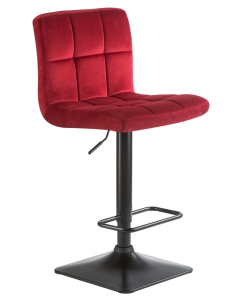 Стул барный DOBRIN DOMINIC (бордо велюр (MJ9-43)) 2 шт