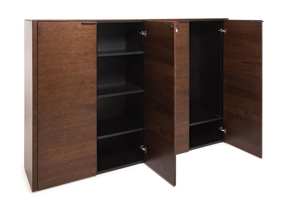 Шкаф для бумаг с гардеробом RAIL SET_Wardr.+Bookcase_RT Дуб Табак