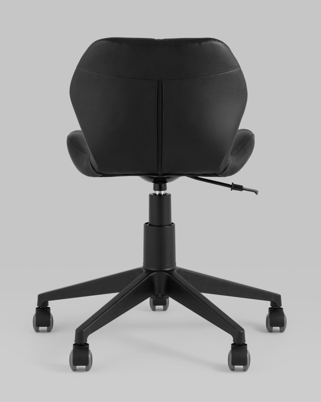 Кресло компьютерное Эдвин Черный экокожа