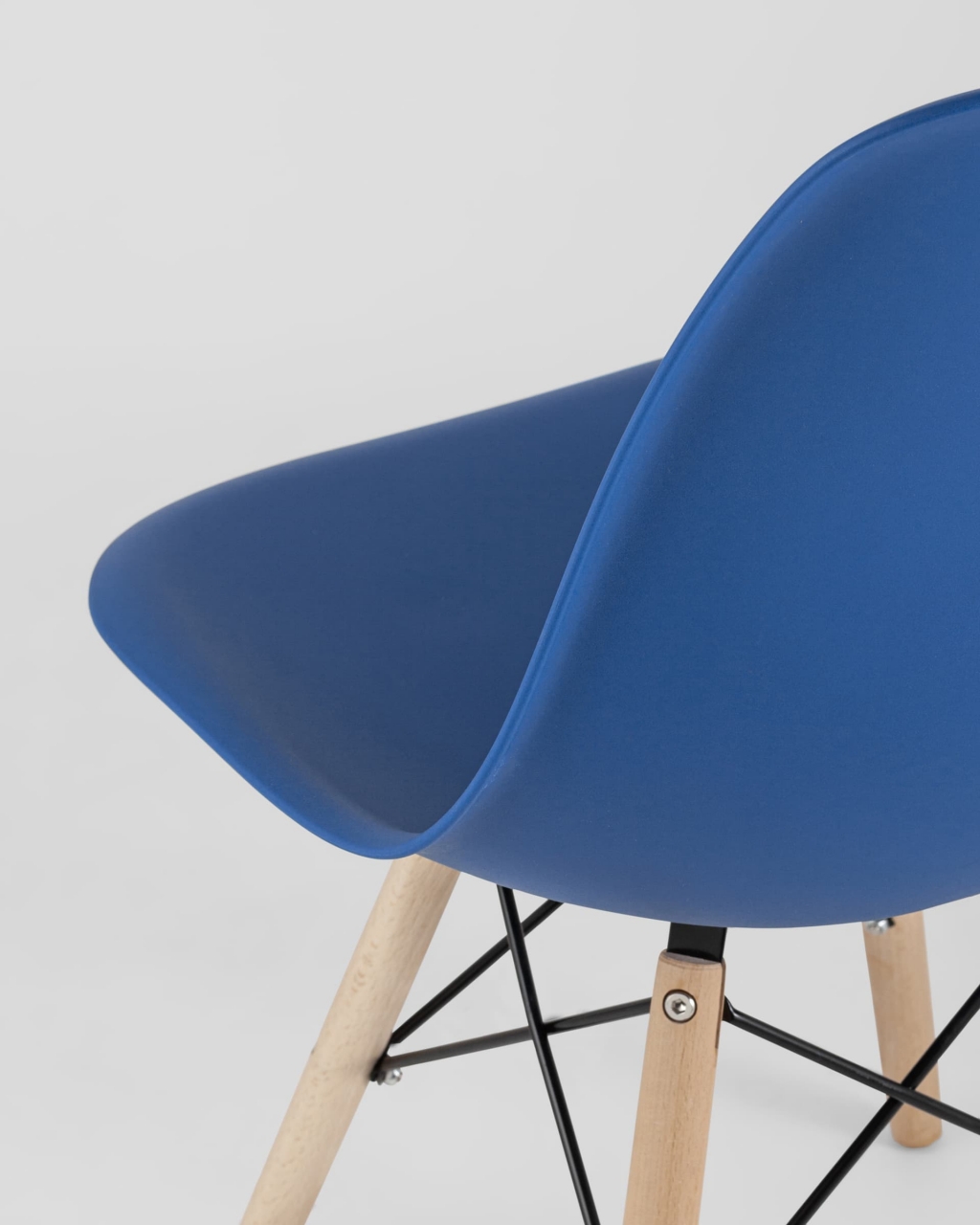 Стул Еамес Стйле ДСВ синий 4 шт. комплект (разборный каркас) / Eames Style DSW