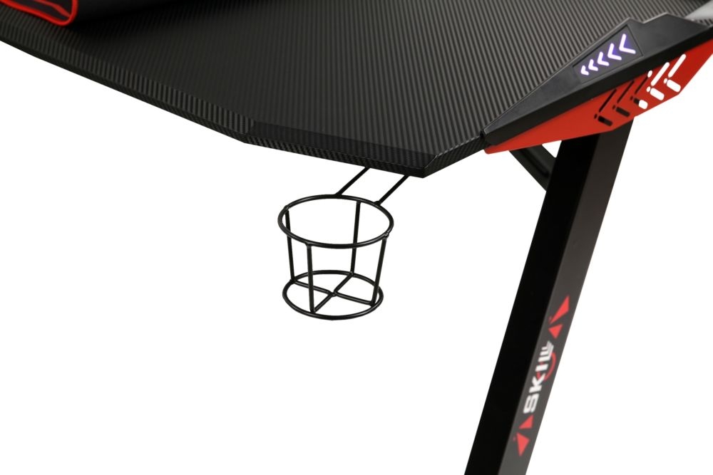 Игровой компьютерный стол SKILLL CTG-003 120X60 Черный-красный