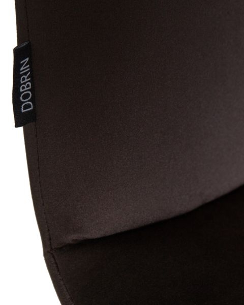 Стул обеденный DOBRIN CHILLY (Эспрессо Holland 74, основание белое) 4 шт