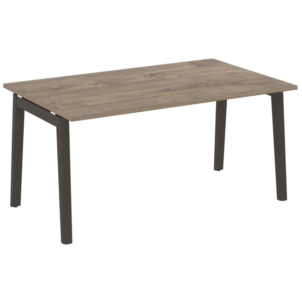Стол переговорный (1 столешница) ONIX WOOD OW.PRG-1.4 Тиквуд Темный/Темный