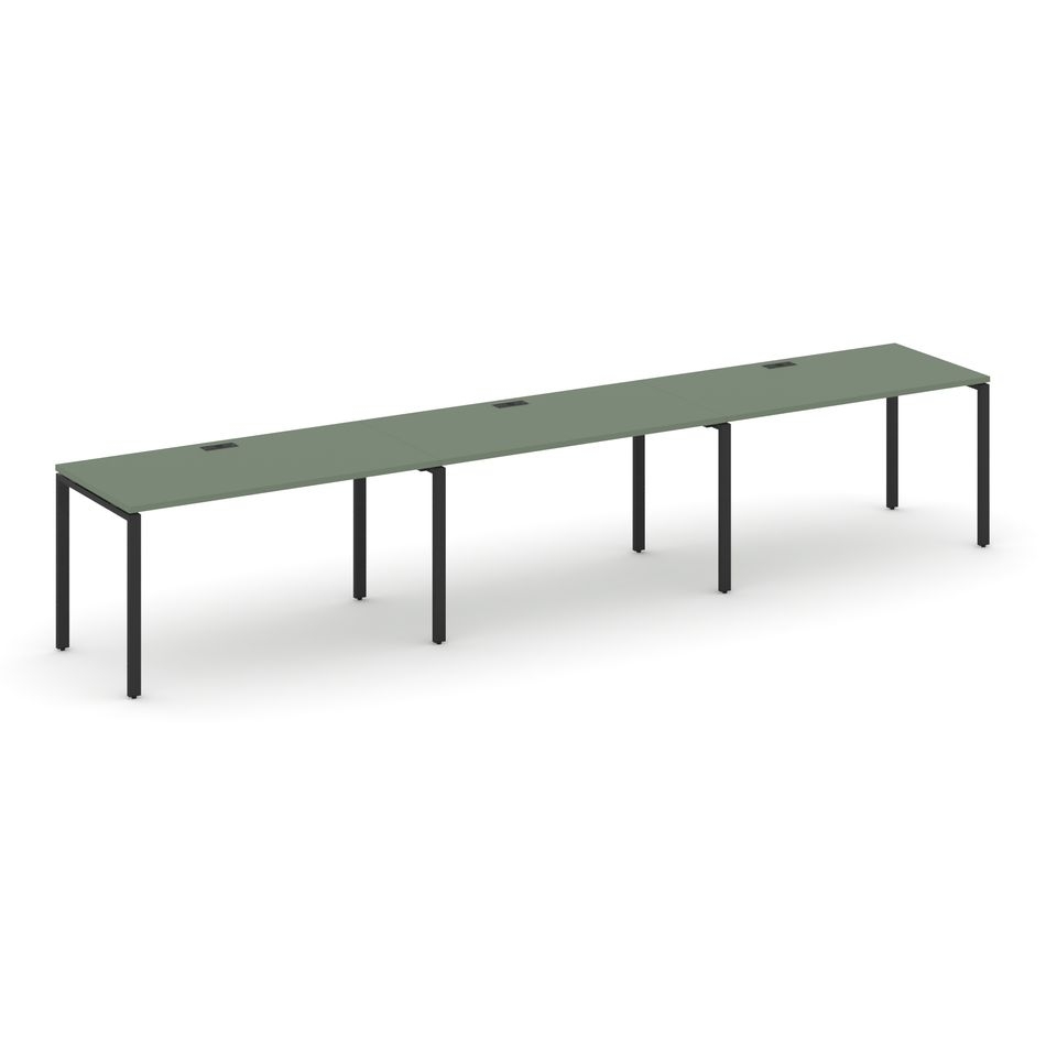 Рабочая станция на 3 места CONCEPT CN.ORS-007 Кобо Антрацит