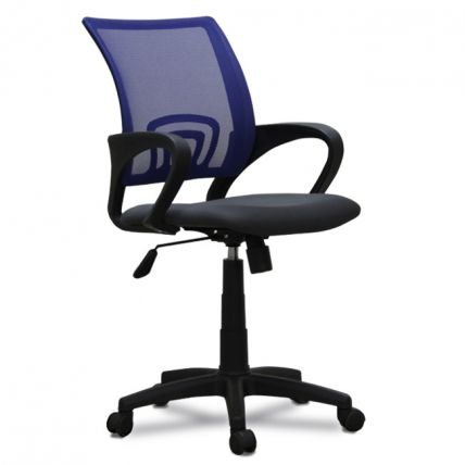 Кресло офисное Galaxy (сетка) Серое/Черное