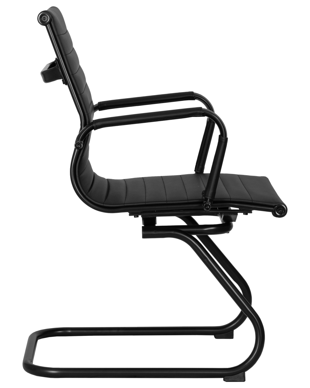Офисное кресло для посетителей DOBRIN CODY BLACK (черный)