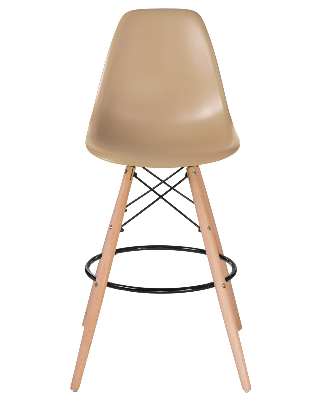 Стул барный DOBRIN DSW BAR Бежевый GR-03