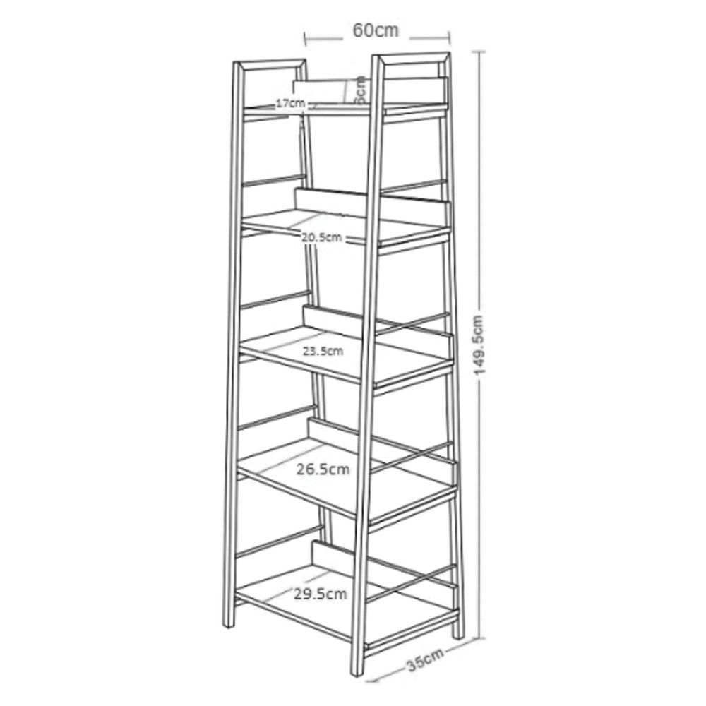 Стеллаж на металлокаркасе BRABIX LOFT SH-003 Дуб антик