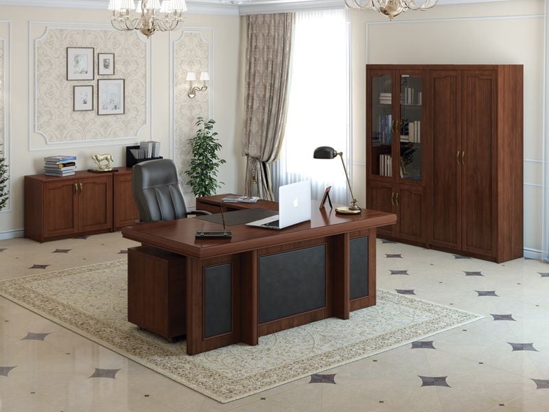 Комплект мебели для кабинета руководителя Harvard 01 Орех английский