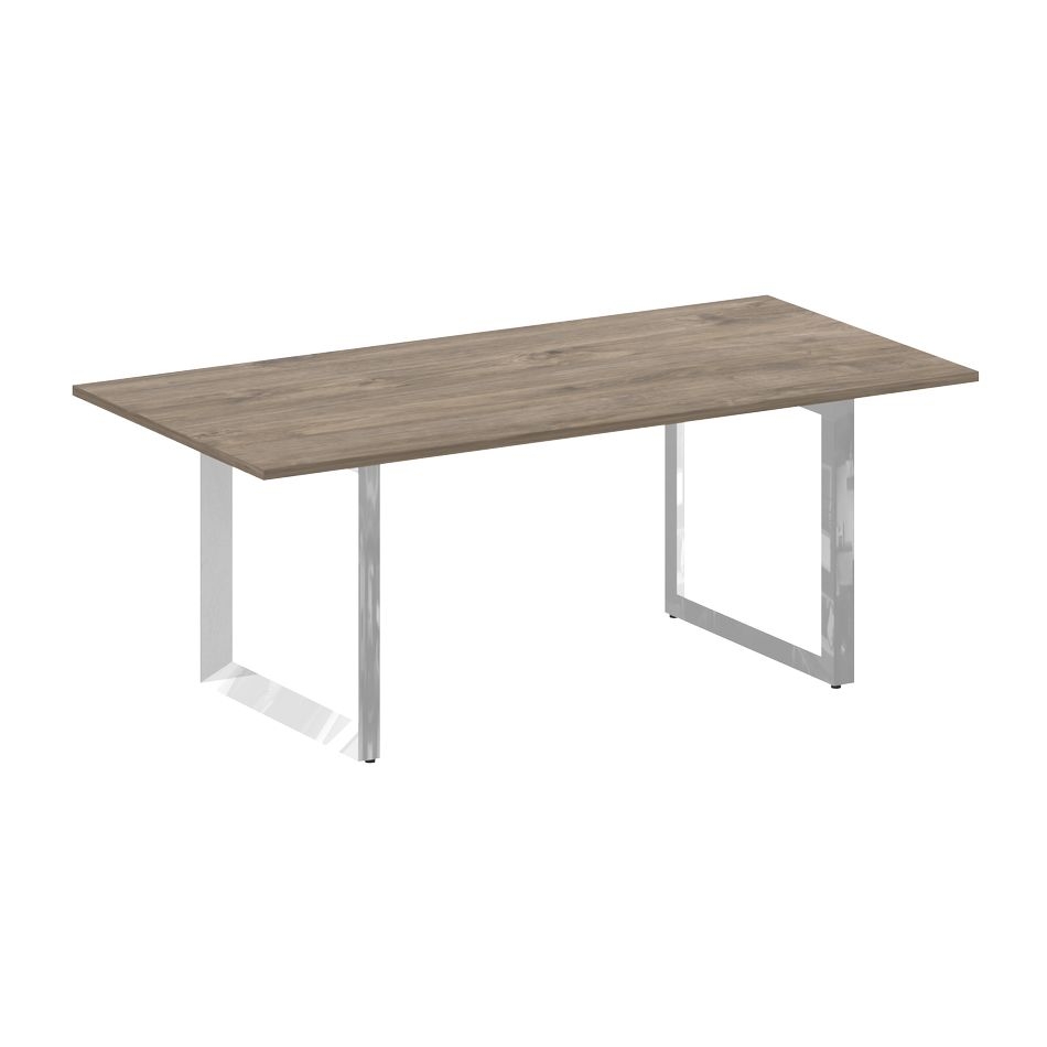 Стол переговорный на О-образном м/к ONIX DIRECT LUX M-O.MO-PRG-19 Тиквуд темный