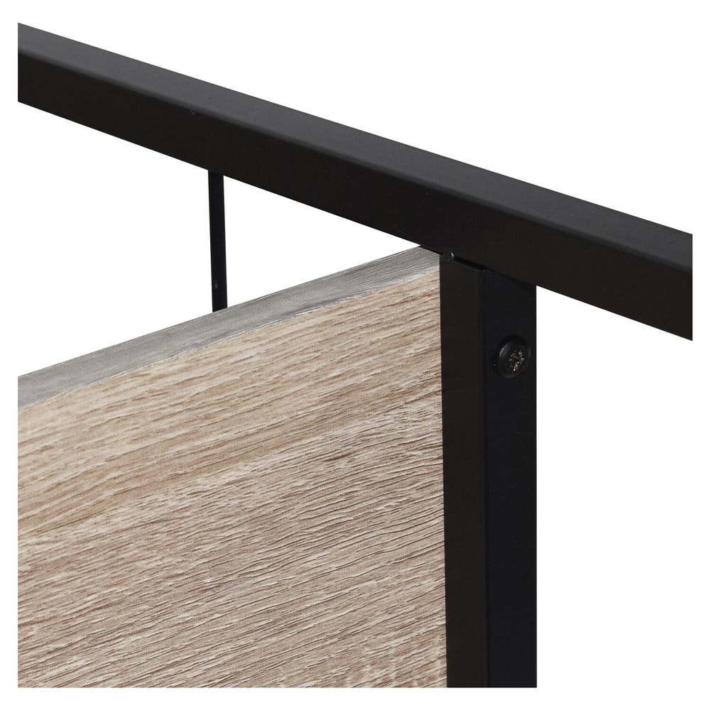 Стеллаж на металлокаркасе BRABIX LOFT SH-003 Дуб антик