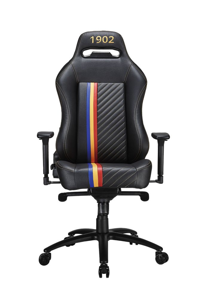 Кресло геймерское Tesoro Real Madrid Black