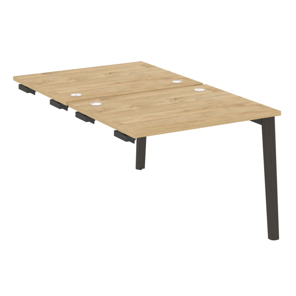 Стол-приставка двойной к опорным элементам ONIX WOOD OW.D.SPR-1.8 Тиквуд Светлый/Темный