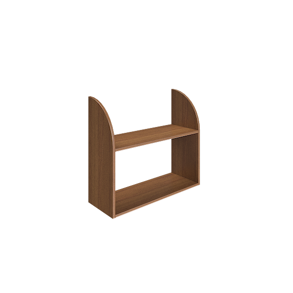 Полка навесная Riva А.ПНС-1 Орех Гварнери