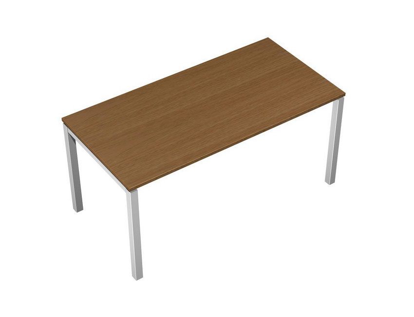 Стол рабочий Profiquadro КВ 0103 Орех ногаро/белый премиум