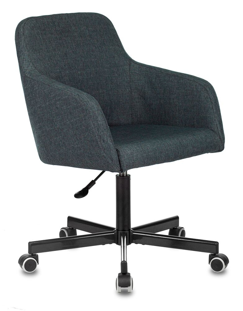 Кресло для оператора Бюрократ CH-380M Синий шторм 38-416