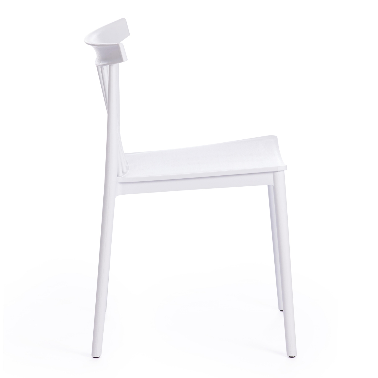 Стул FERMA (mod. 707) пластик, 50 х 51 х 76 см, White (белый)