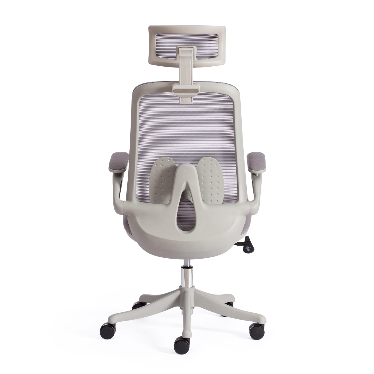 Кресло офисное MESH-10HR ткань, серый