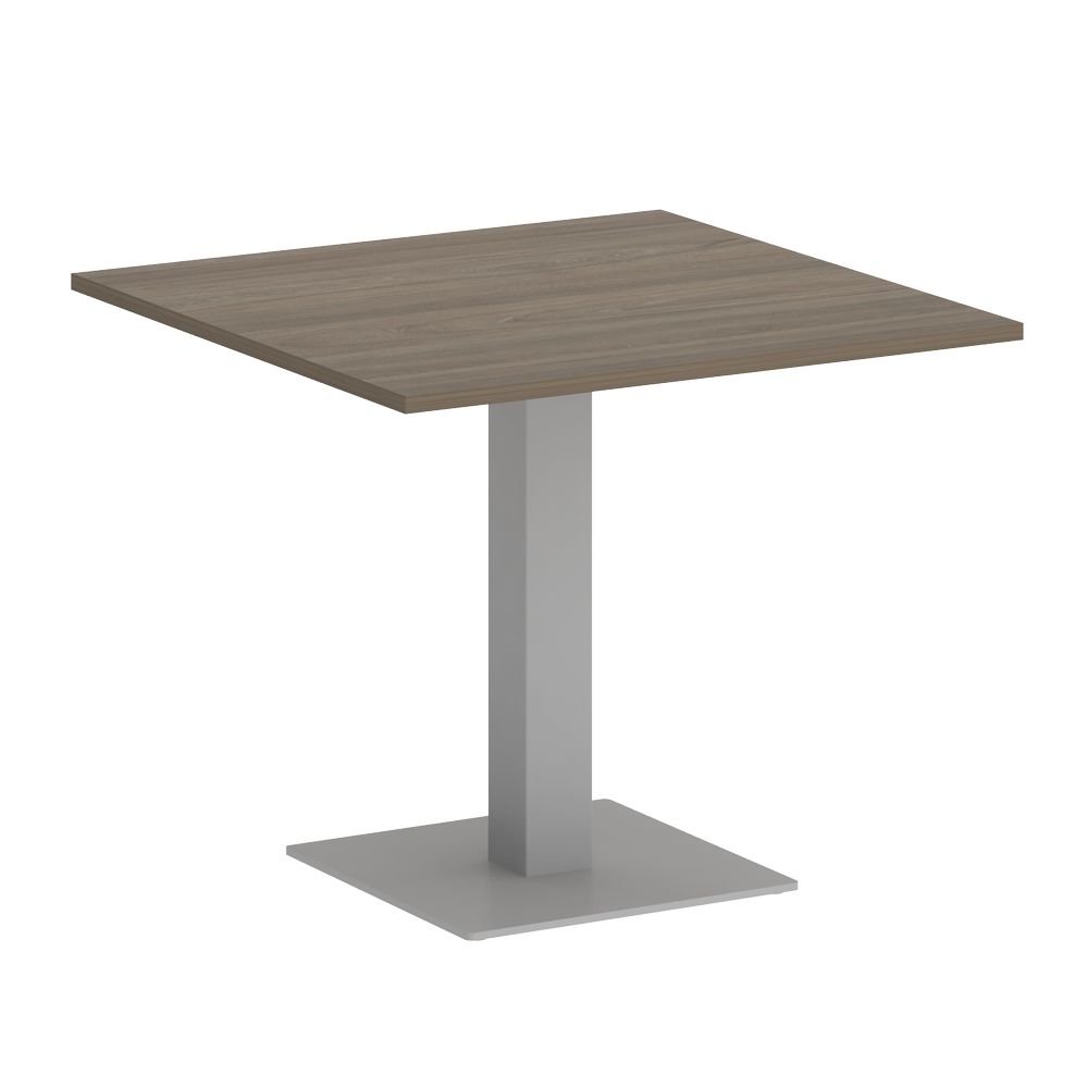 Стол журнальный квадратный HOME OFFICE VR.SP-5-90.2 Вяз Благородный/Серый металл