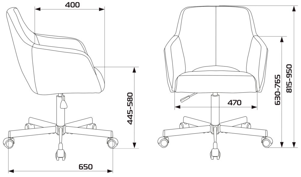 Кресло для оператора Бюрократ CH-380M Сапфировый Italia 17 зигзаг