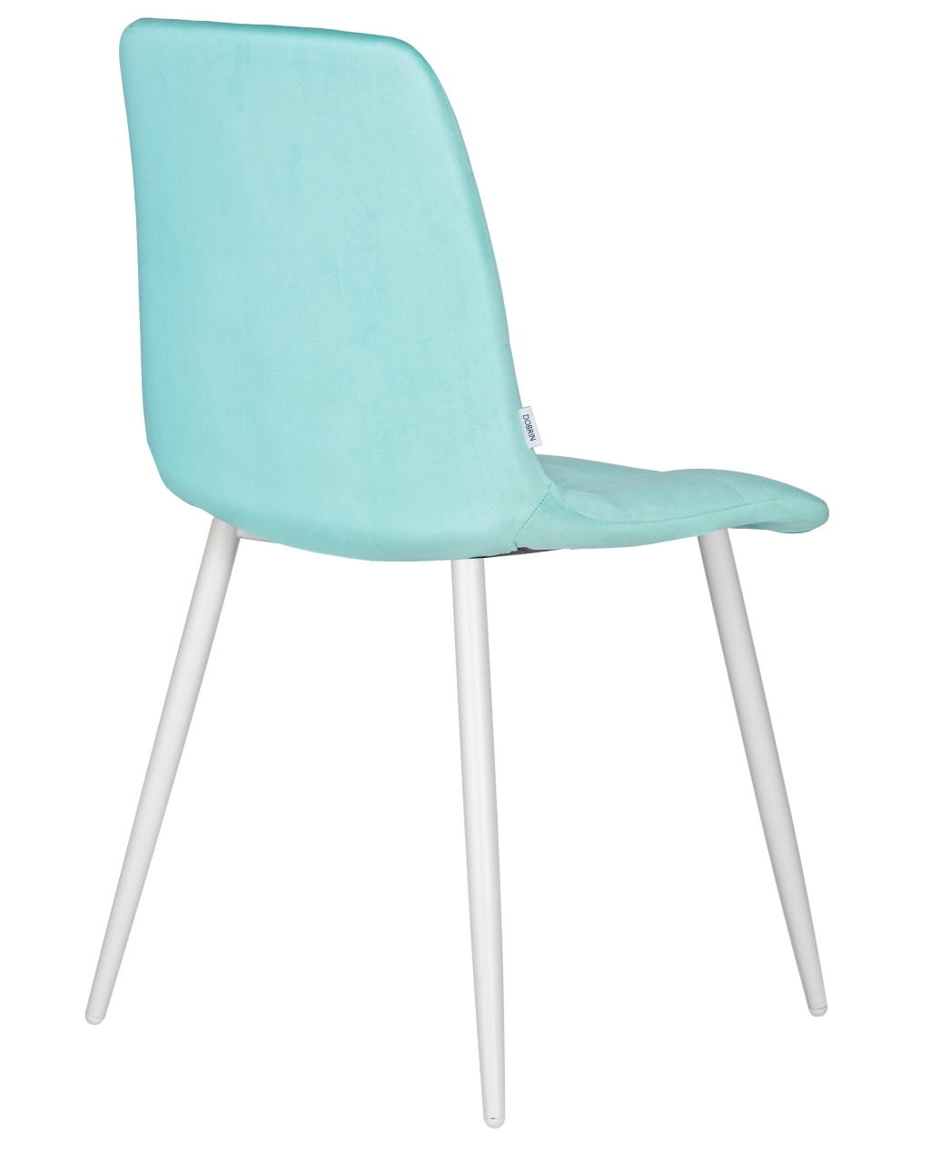 Стул обеденный DOBRIN CHILLY (Мятный Holland 50, основание белое) 4 шт