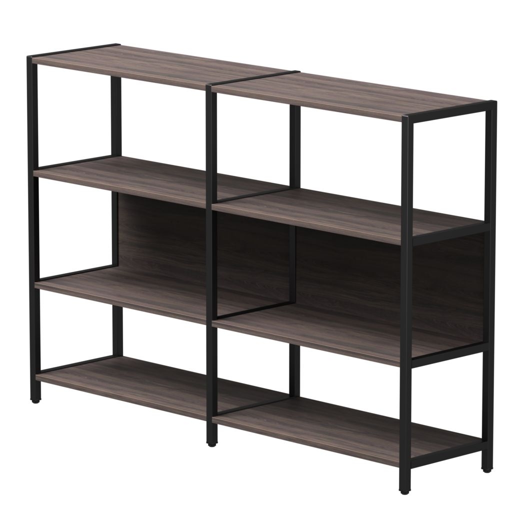 Набор стеллажных систем Everprof EVO №1 Дуб Пасадена Черный