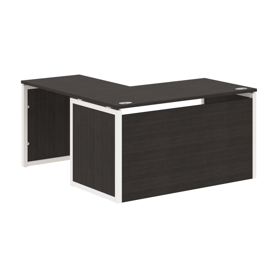 Стол письменный угловой правый XTEN-QP XQPCT 1415H R Дуб Юкон Белый