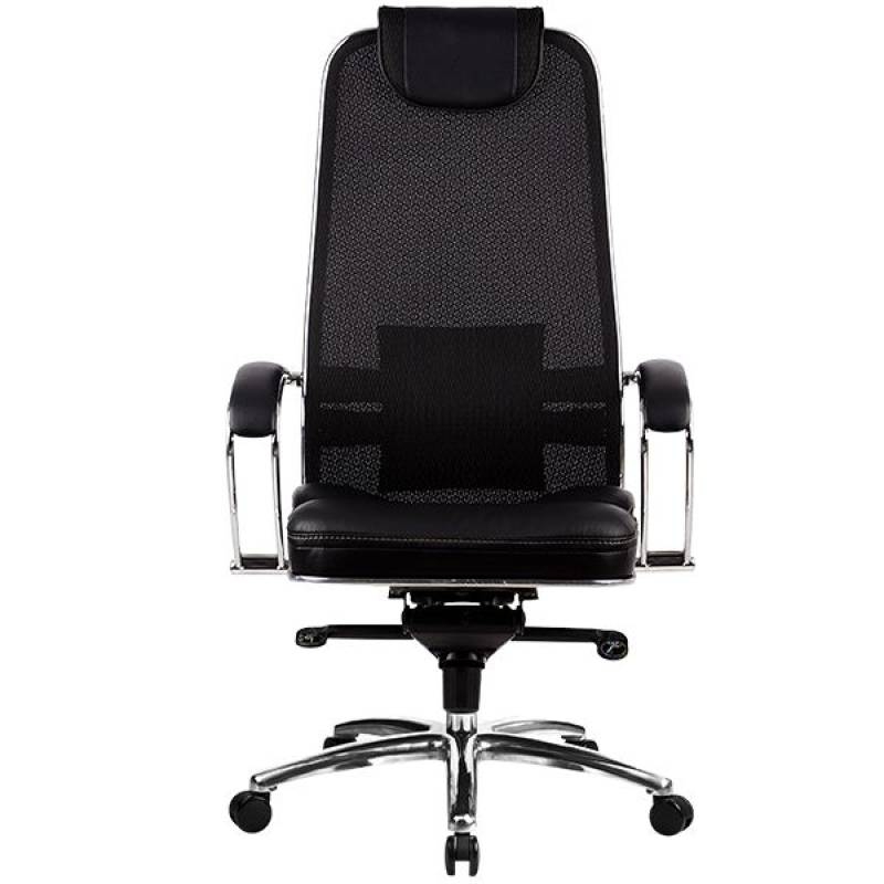 Кресло руководителя SAMURAI SL1 Черный плюс