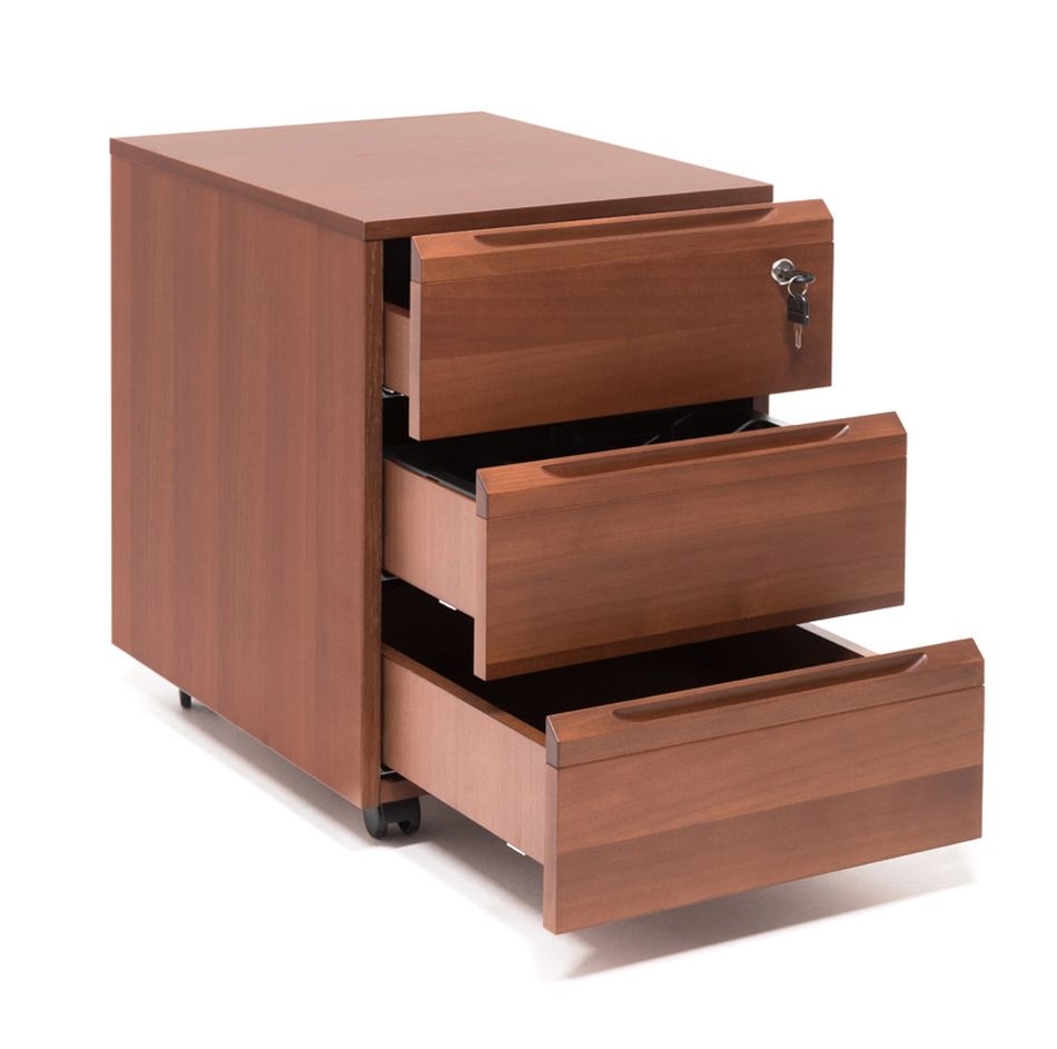 Тумба подкатная LAMARI 105 301 WAL Итальянский орех