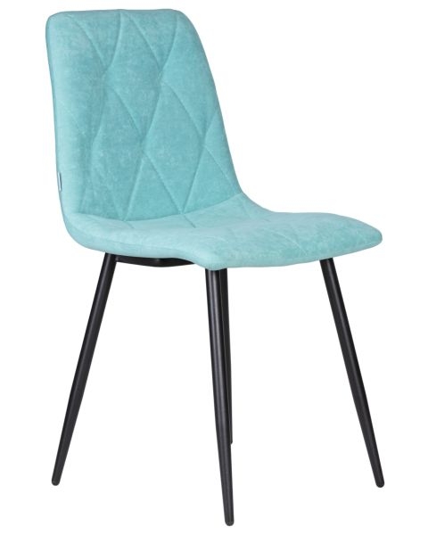Стул обеденный DOBRIN CHILLY ROMBO (Тиффани Simple 51, основание черное) 4 шт