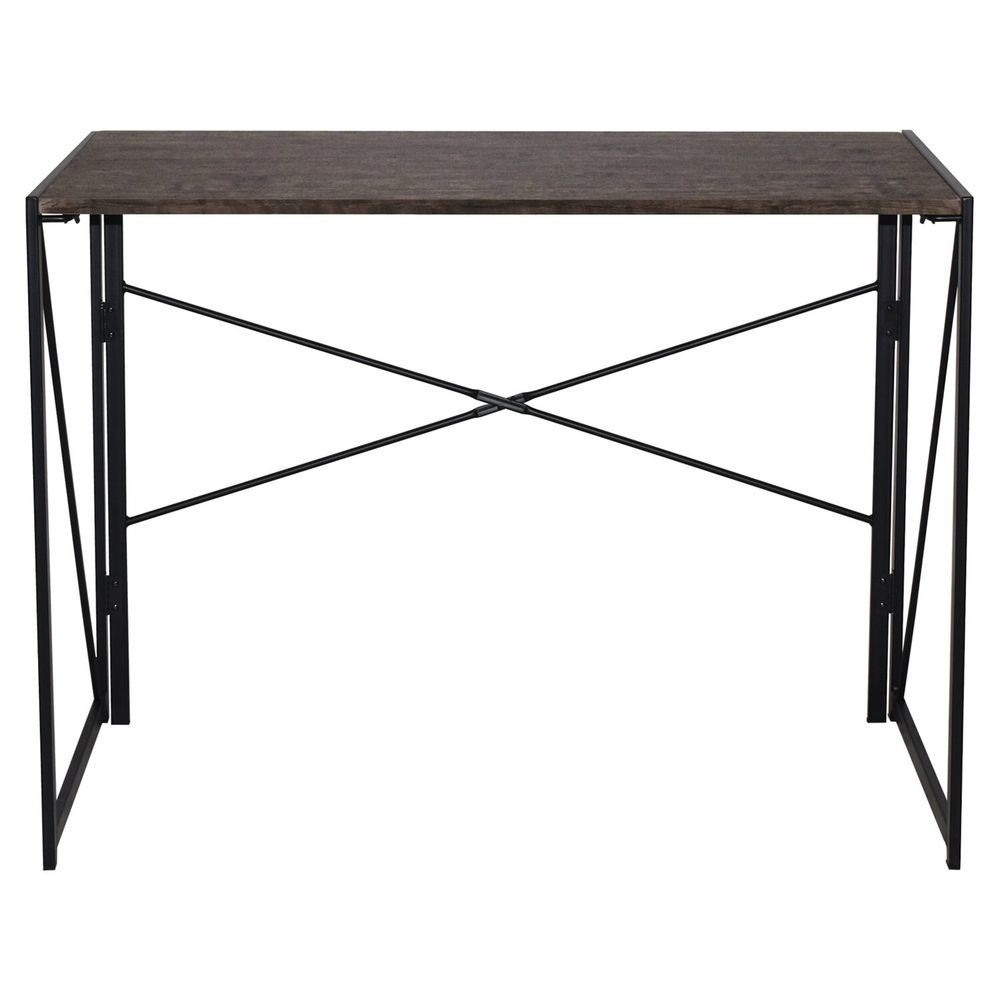 Стол на металлокаркасе BRABIX LOFT CD-002 Мореный дуб