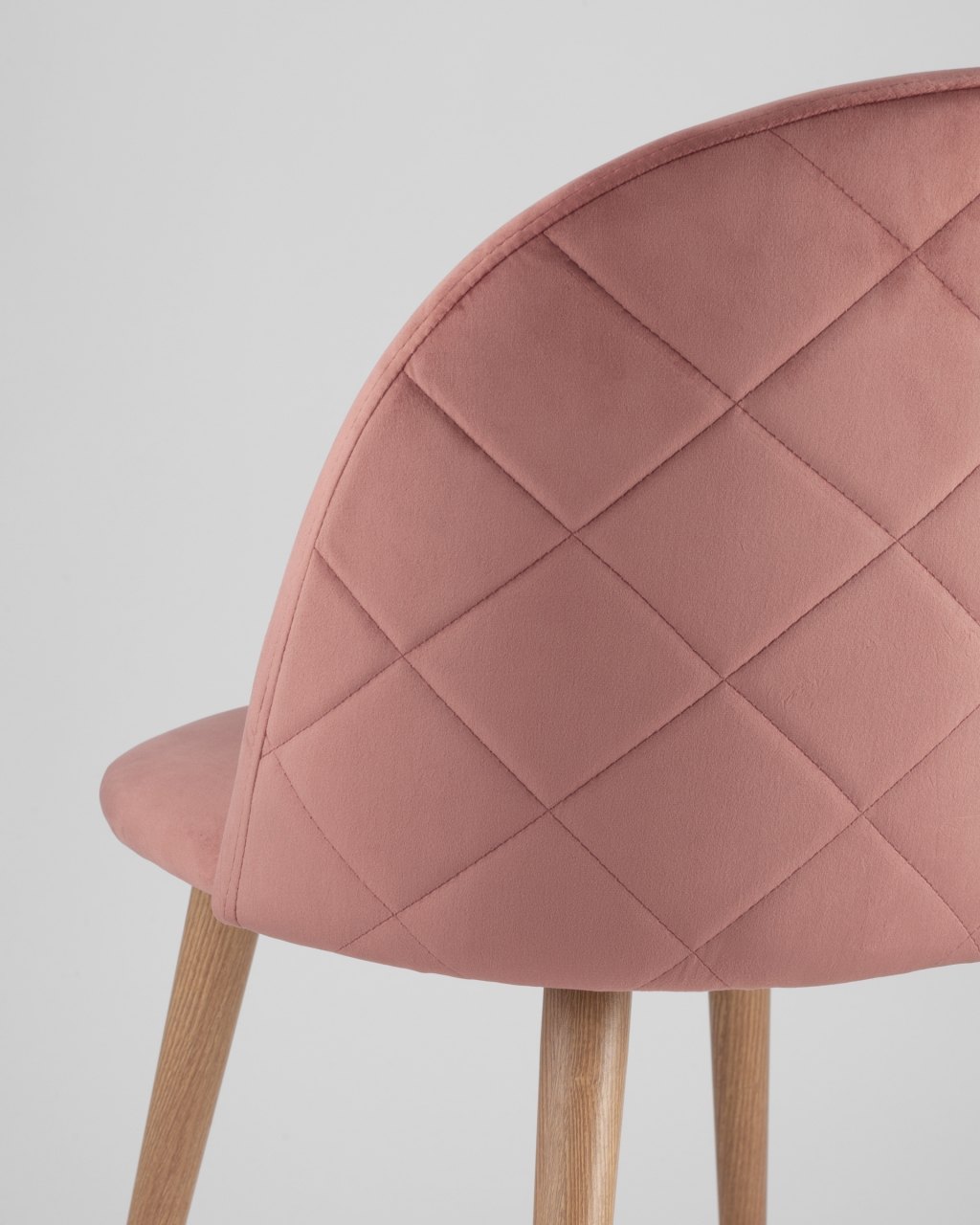 Стул Лион с ромбами Розовый