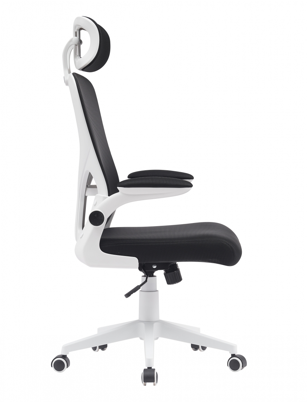 Компьютерное кресло TopChairs Airone белый с черной сеткой