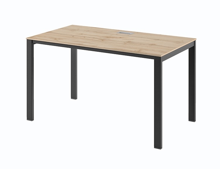 Стол с одним кабель-каналом Саньяна N-20 Дуб Вотан