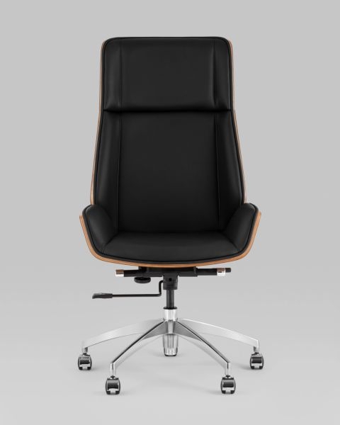 Кресло руководителя ТопЧаирс Cровн СН черный / TopChairs Crown SN