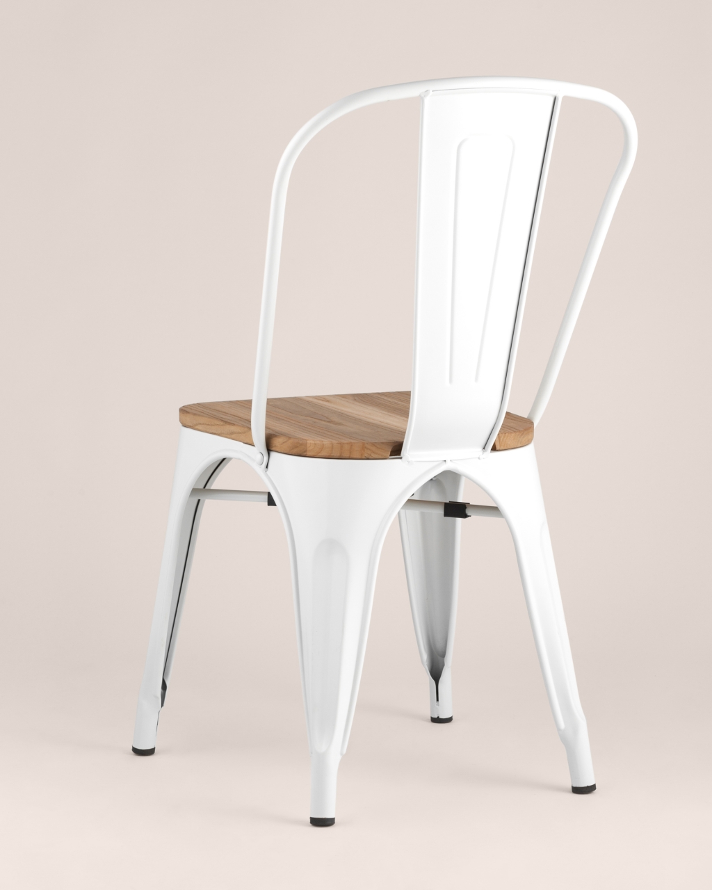 Стул Tolix Wood 850 Белый матовый
