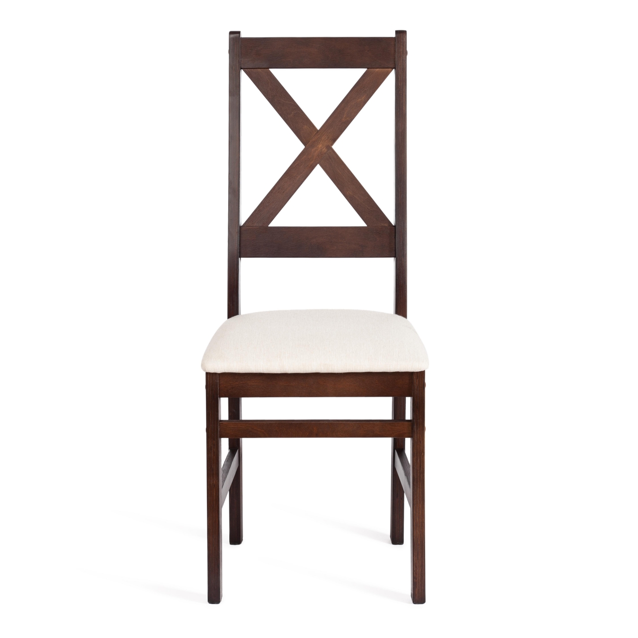 Стул CROSSMAN Многослойная фанера, 100*41*40, Cappuchino, ткань бежевая (81/10) разобранный